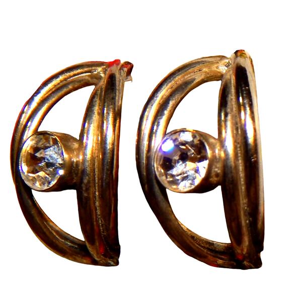 Vintage Classic Brilliant Sparkle Earrings - Picture 1 of 8